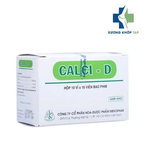 Calcee-D - Hỗ trợ bổ sung calcium, vitamin D3